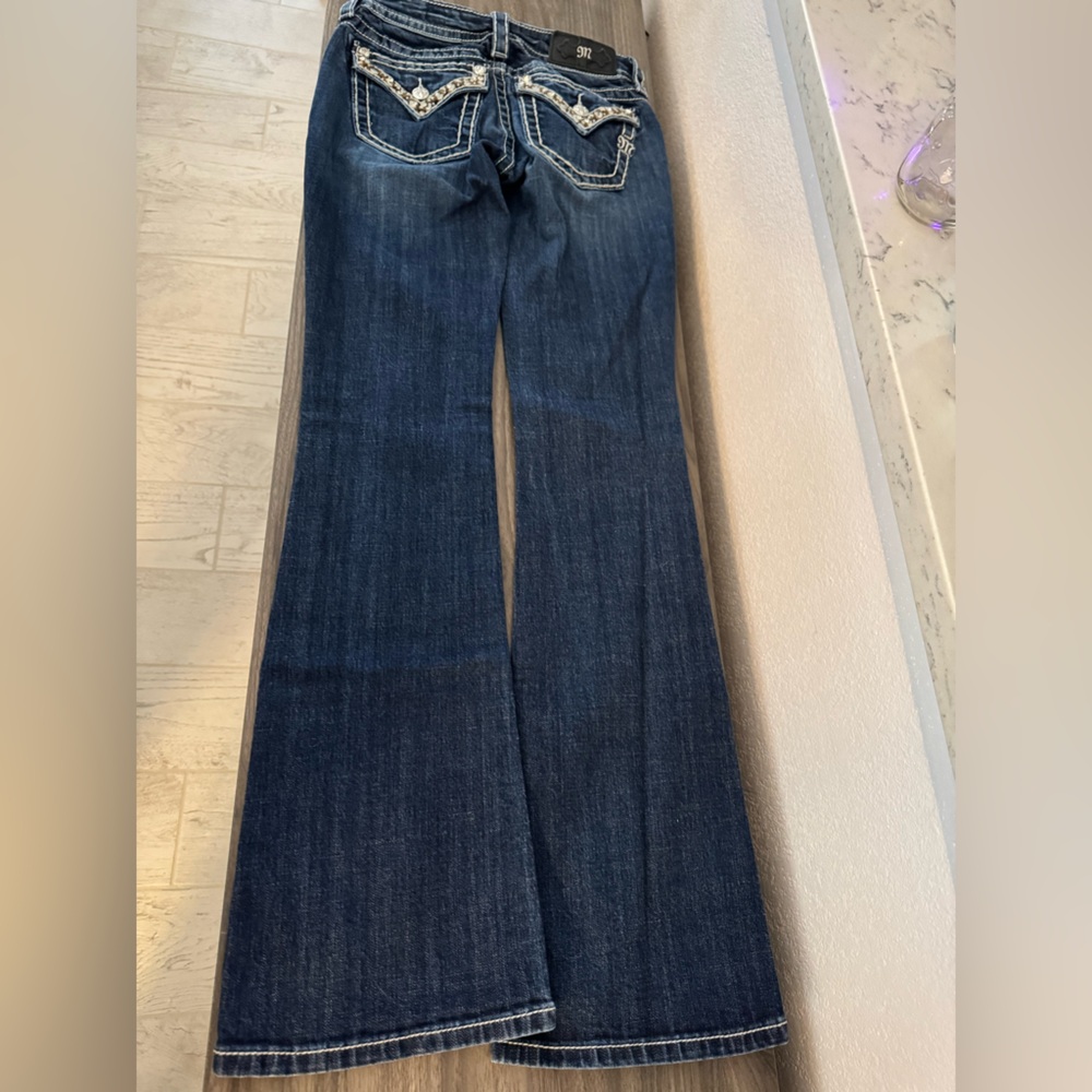 Women's Miss Me Blue Jeans JP7306B, size 26 - Picture 3 of 4